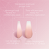 Full Cover Ombre Nail Tips - Coffin Pink 1P