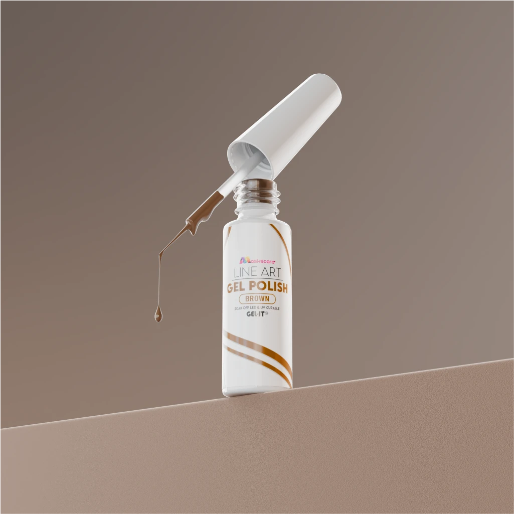Line Art Gel 7ml - Brown