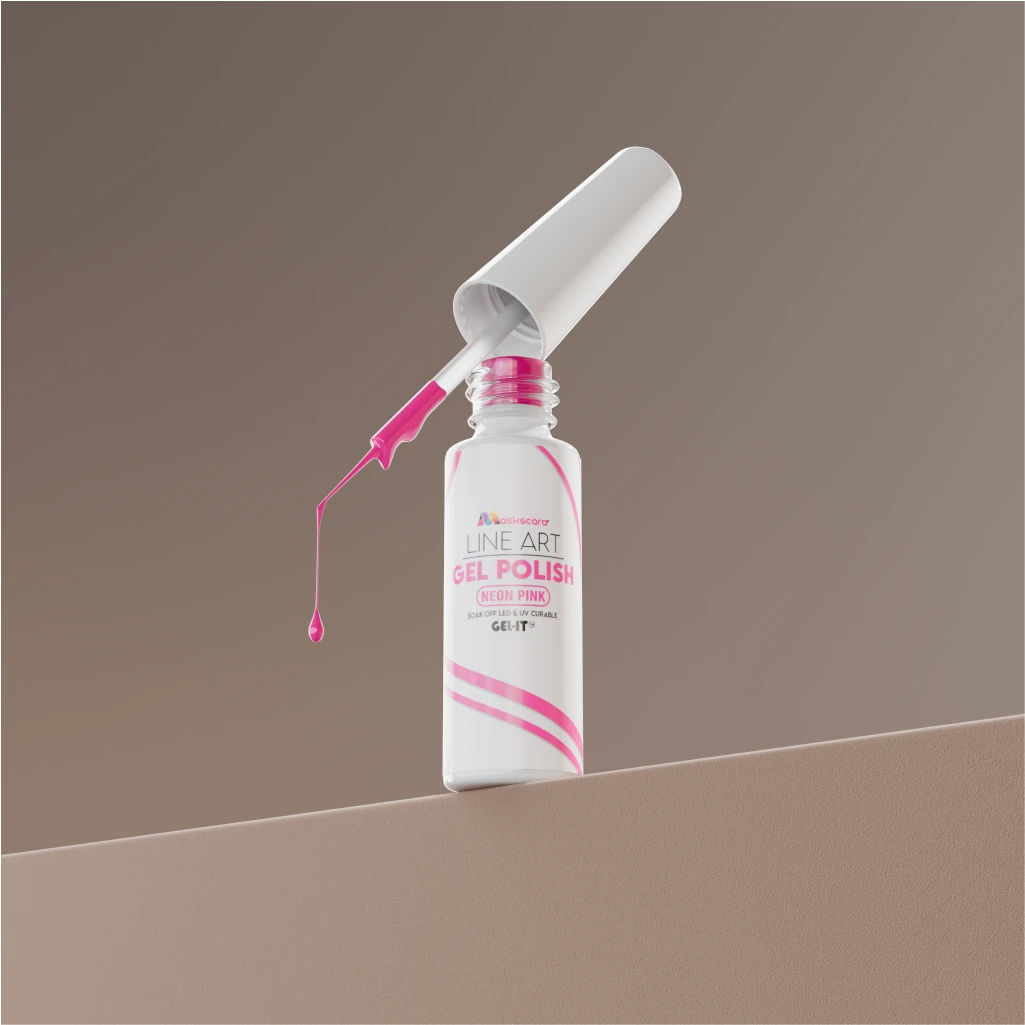Line Art Gel 7ml - Neon Pink