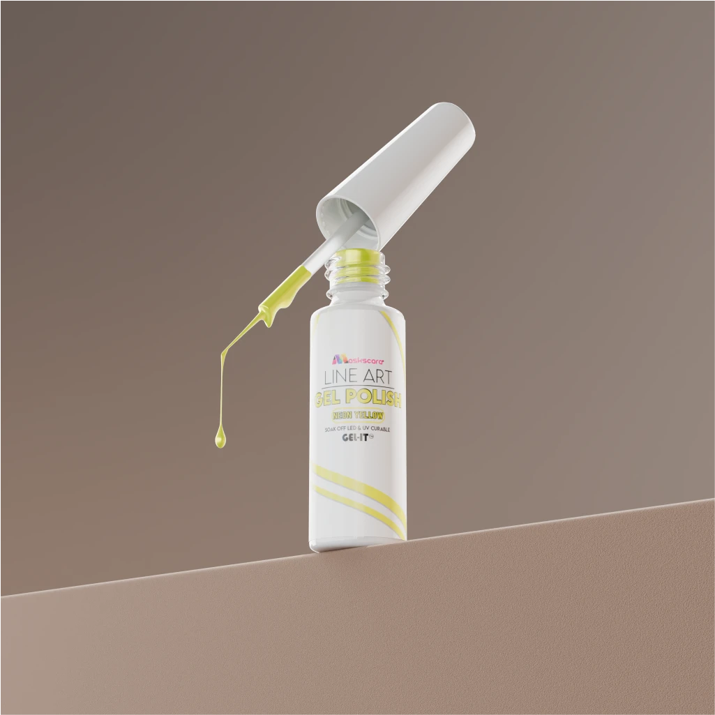 Line Art Gel 7ml - Neon Yellow