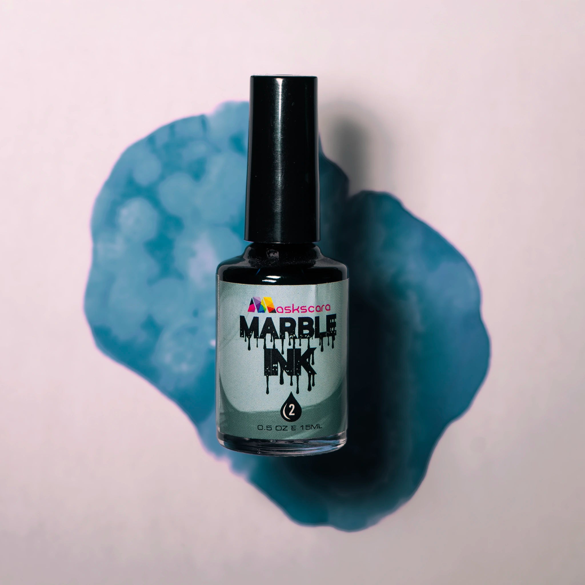 Turquoise Marble Ink - 15ml