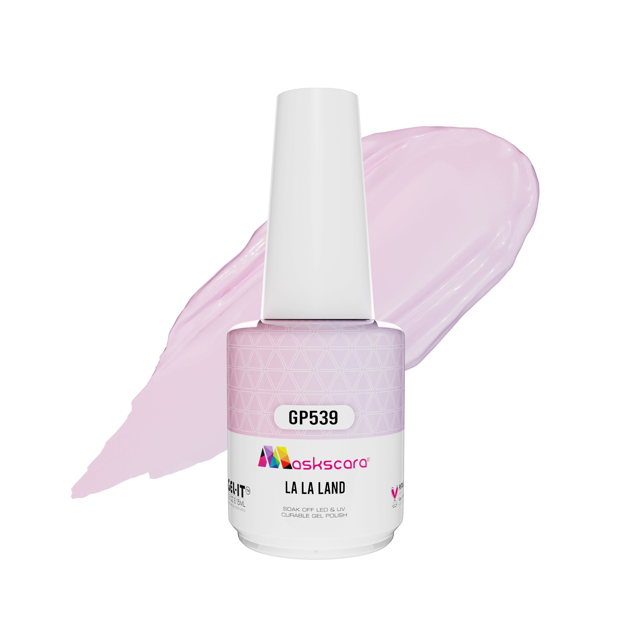 <img scr = “ GP539 La La Land.jpeg” alt = “Pastel Blue To Mint Colour Changing Gel gel polish colour by the brand Maskscara”>