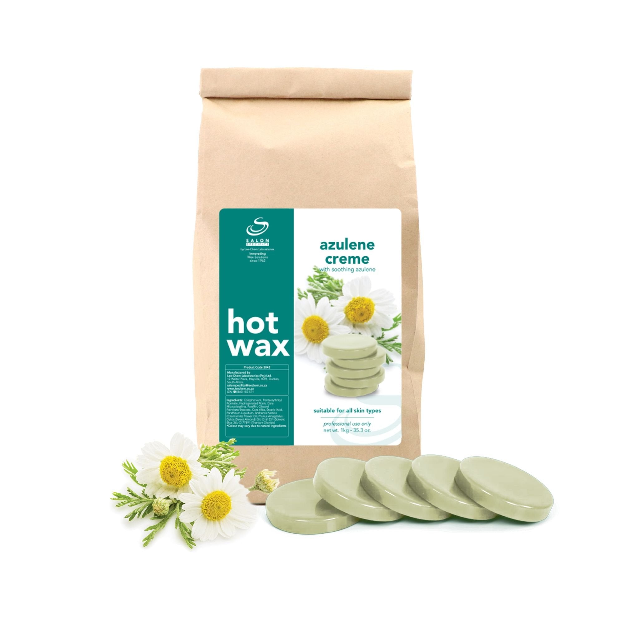 Azulene Crème Hot Wax Disc 1Kg