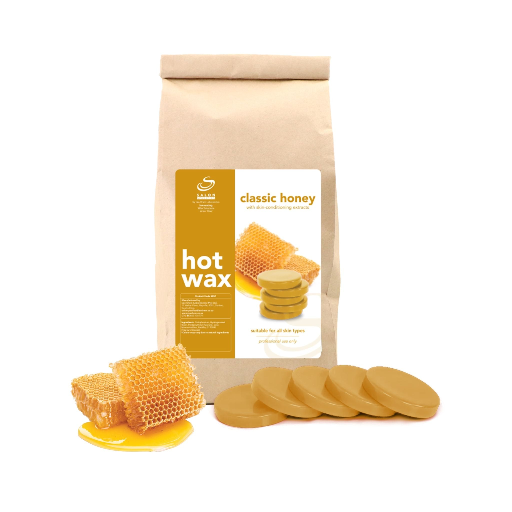 Classic Honey Hot Wax Disc 1kg