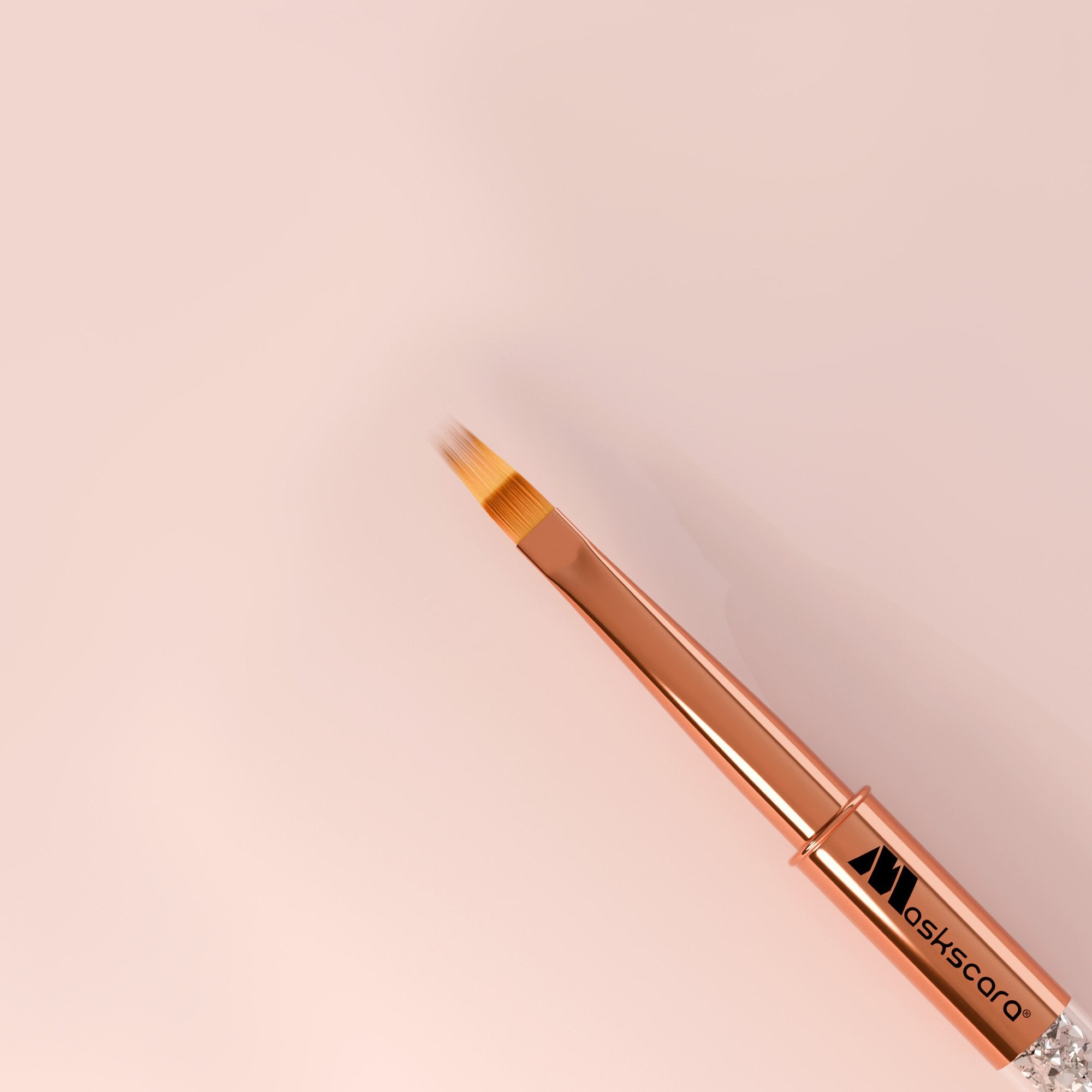 <img scr = “Maskscara Rose Gold Ombre Brush.jpg” alt = “Rose Gold ombre nail art brush by the brand Maskscara”>