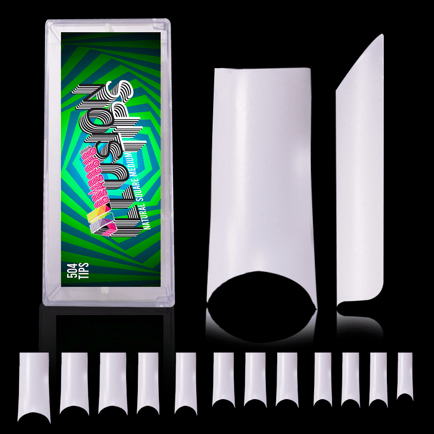 Illusion Tips Natural - (504 tips per box) - Maskscara