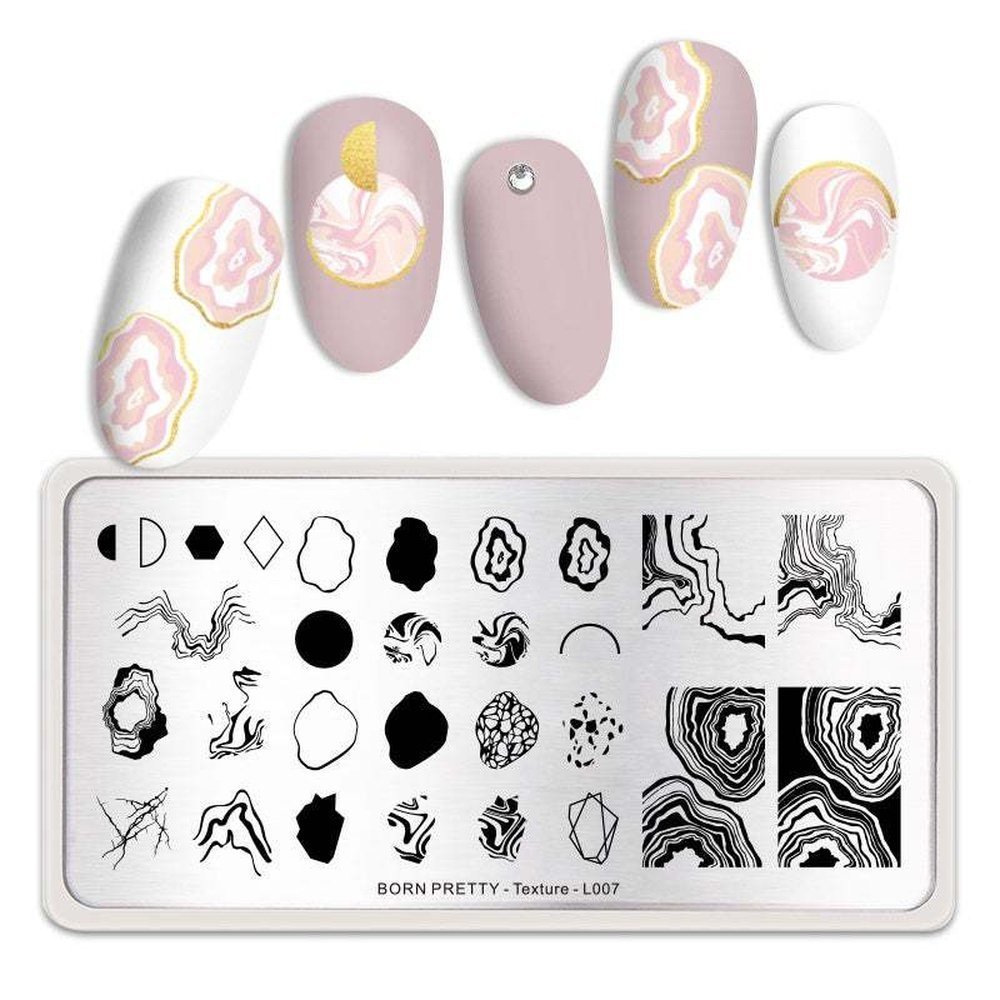 BP Stamping Plate - Texture (07) - Maskscara