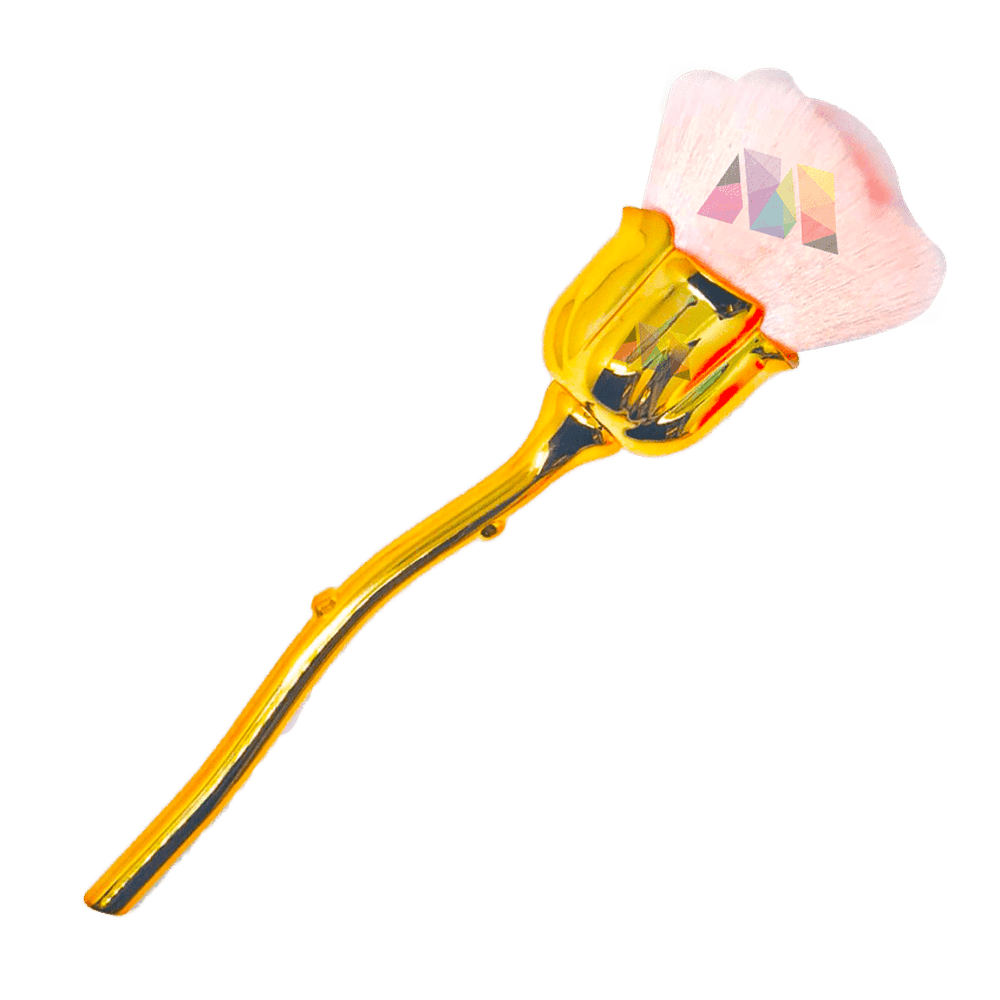 Boujee Rose Dusting Brush - Light Pink - Maskscara