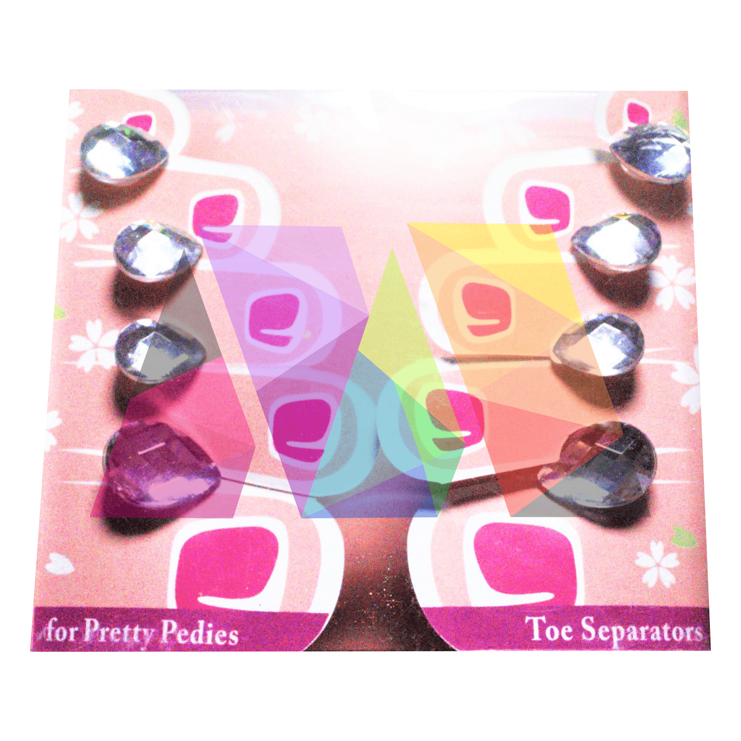 Toe Separators - Teardrop Gems - Maskscara