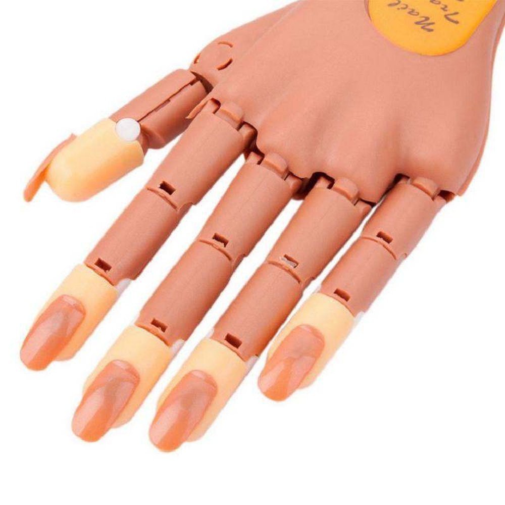 Flexible Nail Trainer Practice Hand - Maskscara