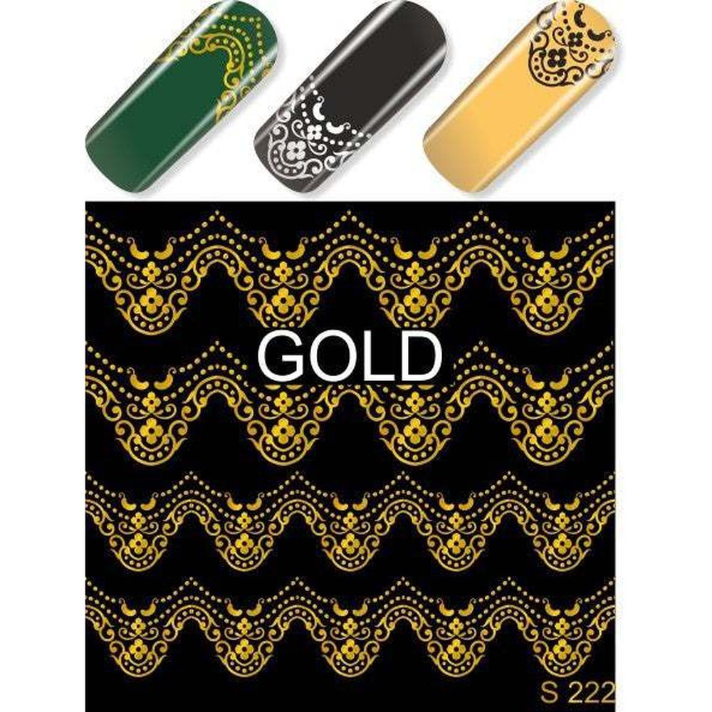 Henna Art Black Water Transfer - 222G - Maskscara