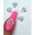 Silver Diamond Gems (5 Pcs) - Maskscara