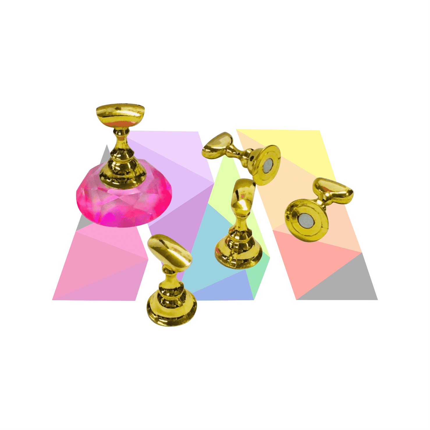 Crystal Tip Display - 5 Pink - Maskscara