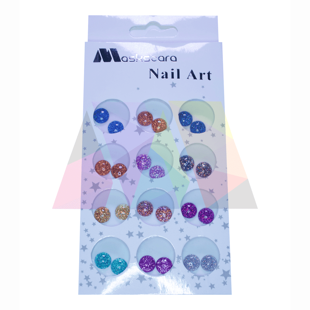 Glitter Cabochon Gem Pack - Maskscara