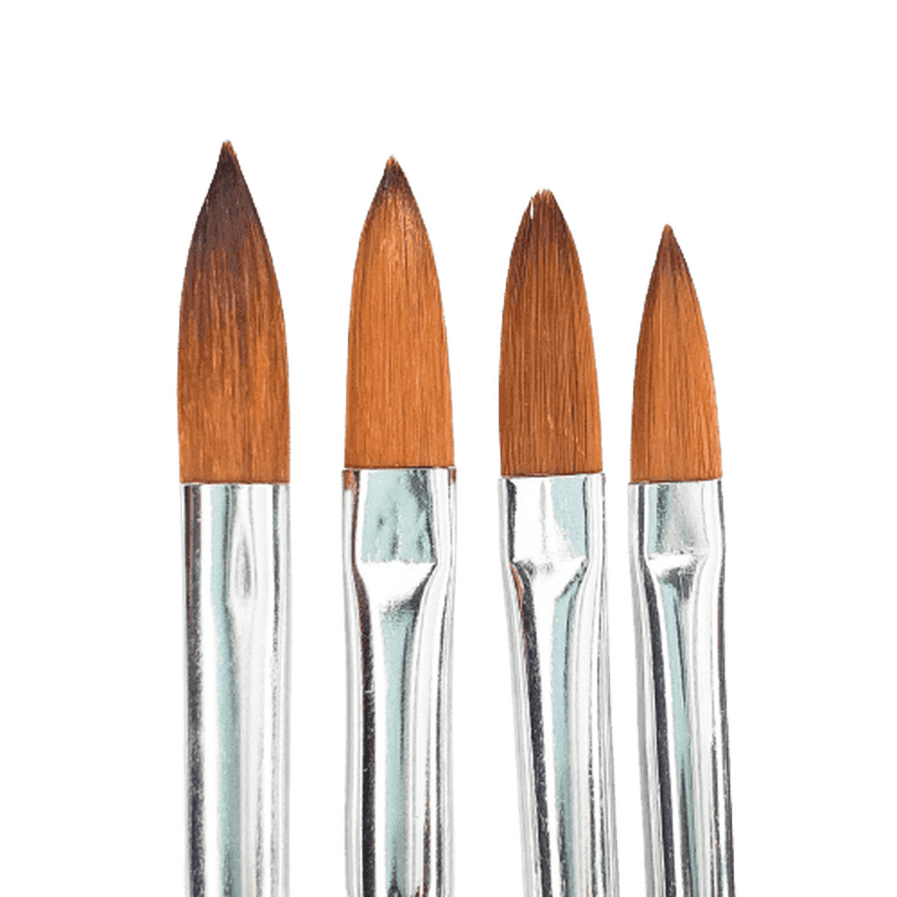 No.14 Acrylic Brush - Wooden Handle - Maskscara