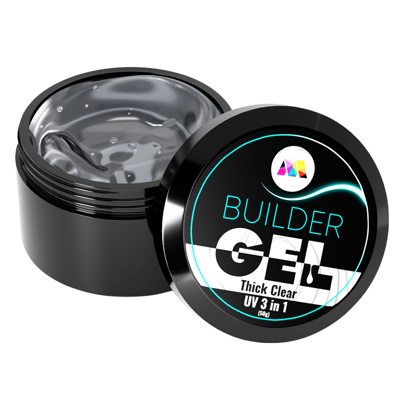 Thick Clear UV Builder Gel - 30g - Maskscara