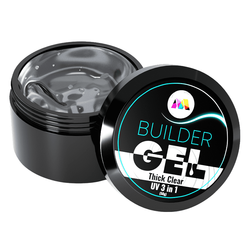 Thick Clear UV Builder Gel - 50g - Maskscara