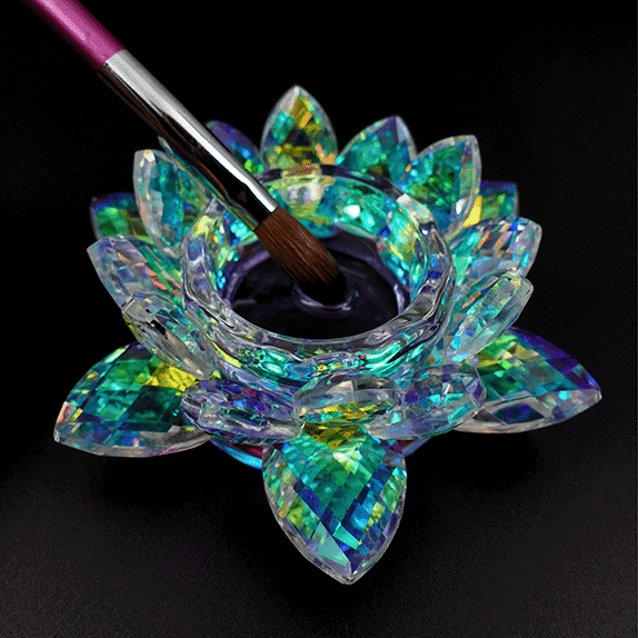 Crystal Lotus Dappen Dish - Maskscara