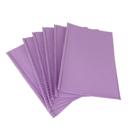 Disposable Lint Free Table Mat - 125pcs Purple - Maskscara