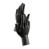 Nitrile Gloves - Black Medium - Maskscara