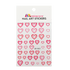 Nail Art Sticker - Ombre Hearts Pink & Peach - Maskscara