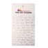 Nail Art Sticker Aurora Words - Maskscara