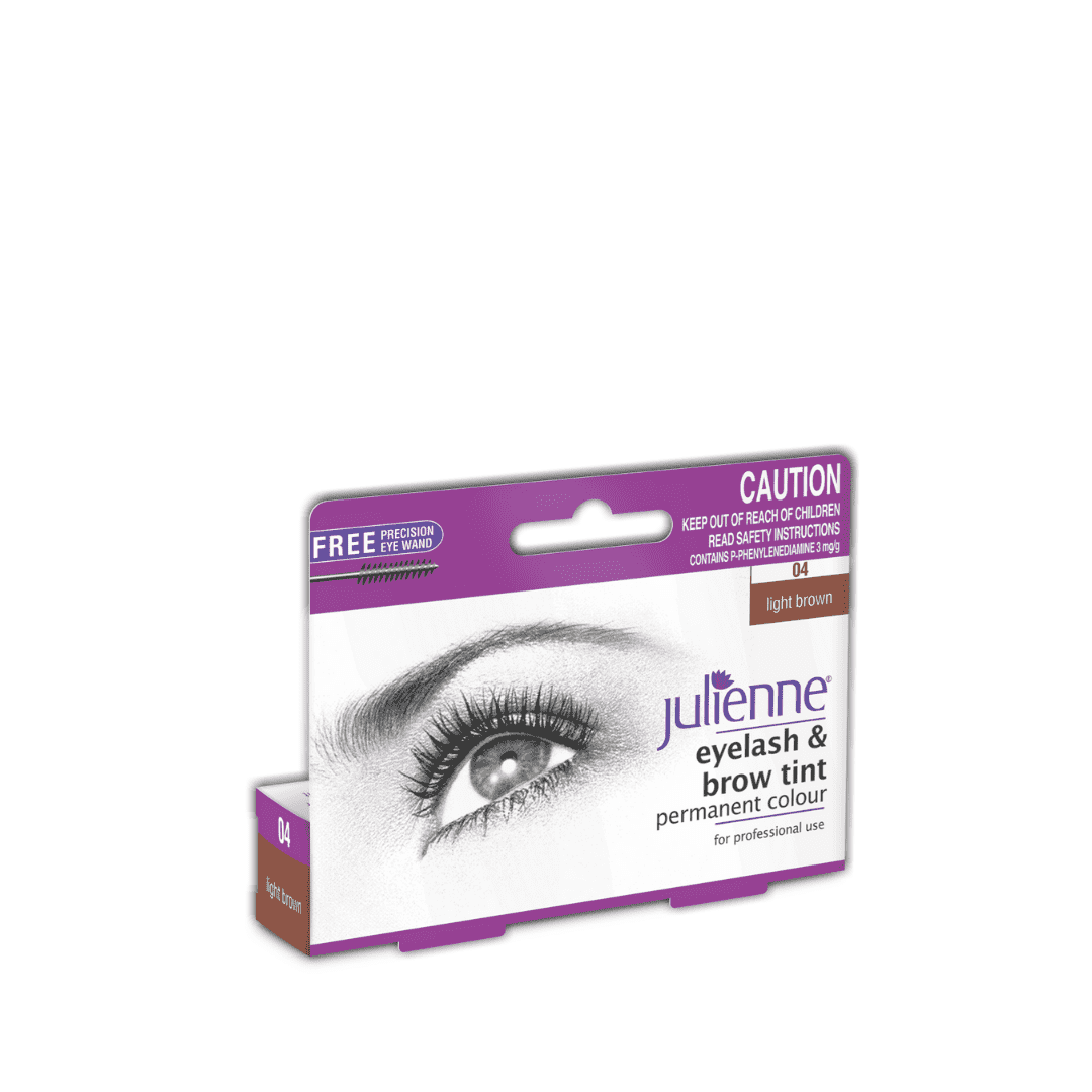 Julienne Eyelash & Brow Tint (Light Brown) - Maskscara