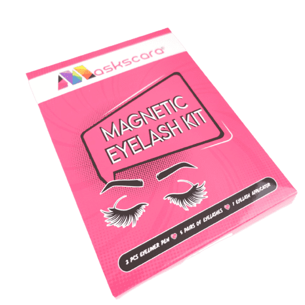 Lash-a-Diva - 001 (Pink Eyelash Kit Box) - Maskscara