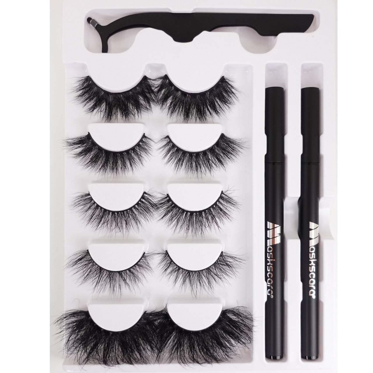 Flirt-O-Lashes - 003 (Blue Eyelash Kit Box) - Maskscara