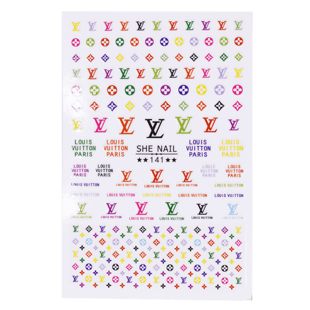 Nail Art Sticker - She Nail Fashion Sticker (SHENAILFSLV141) - Maskscara