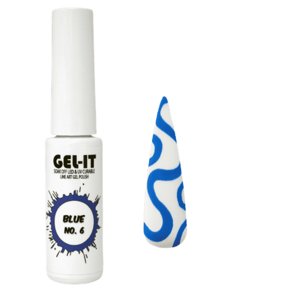 Line Art Gel 7ml - Blue - Maskscara