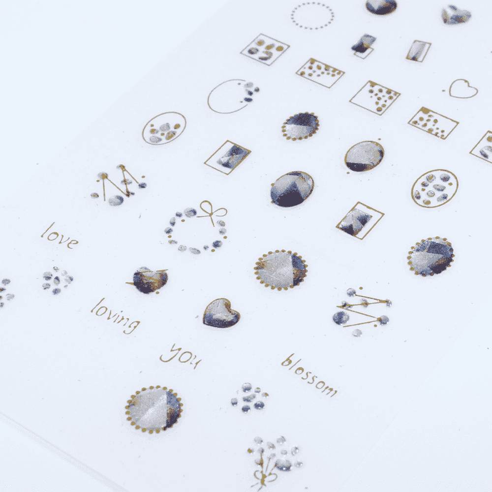 Nail Art Sticker - Geometric (MG190110-04) - Maskscara