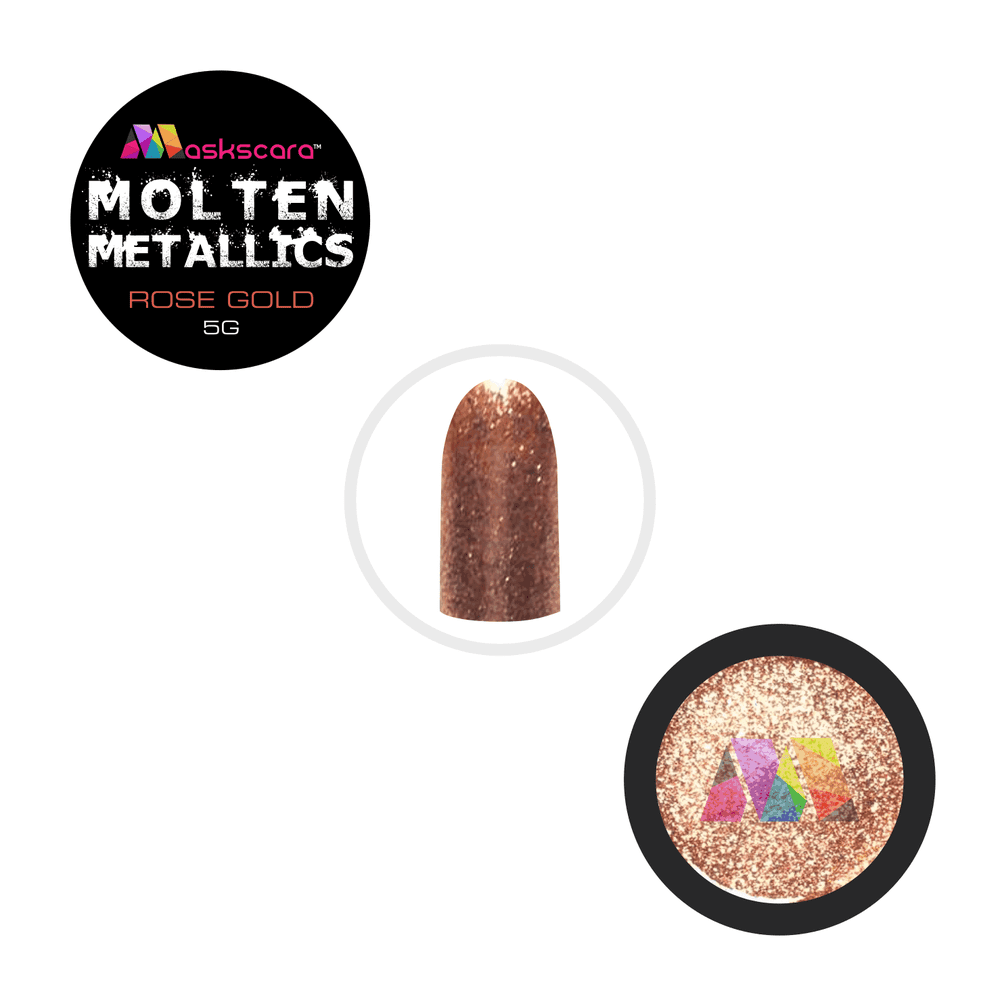 Molten Metallic Gel - Rose Gold (5g)