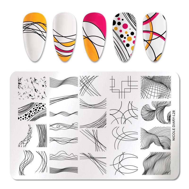 BP Stamping Plate - Nicole Diary (28) - Maskscara