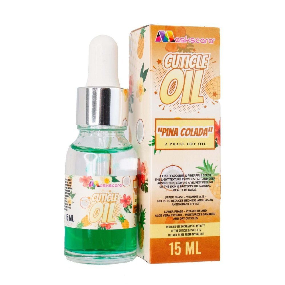 2 Phase Dry Cuticle Oil - Pina Colada - Maskscara