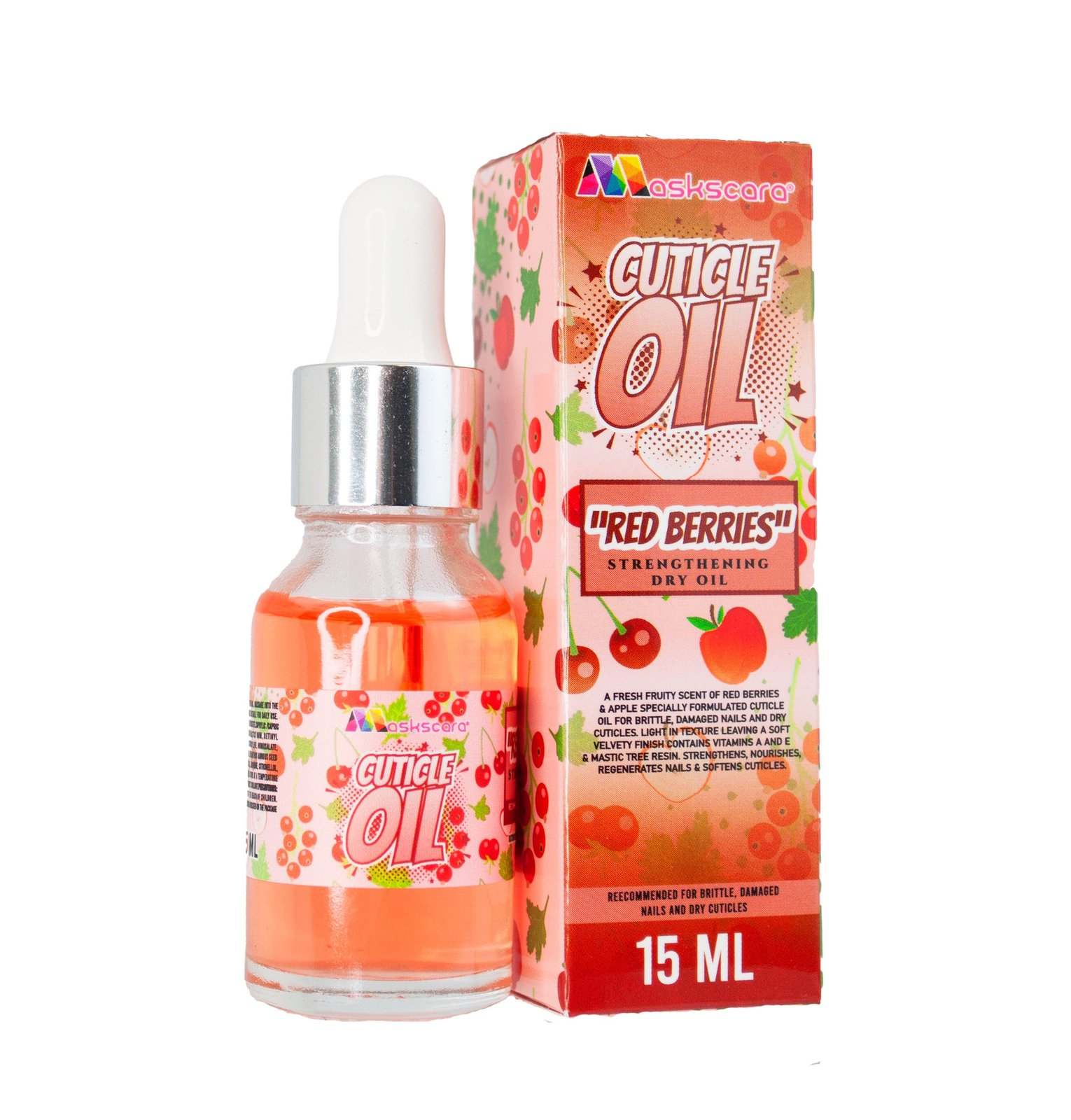 Strengthening Dry Cuticle Oil - Red Berries - Maskscara