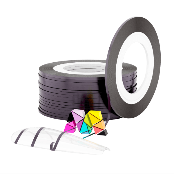 Black Striping Tape - 1mm - Maskscara
