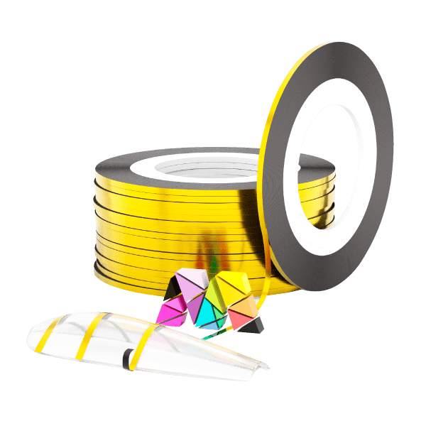 Gold Striping Tape - 1mm - Maskscara