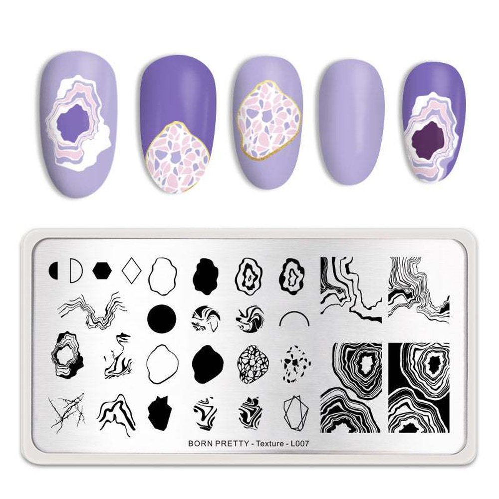 BP Stamping Plate - Texture (07) - Maskscara