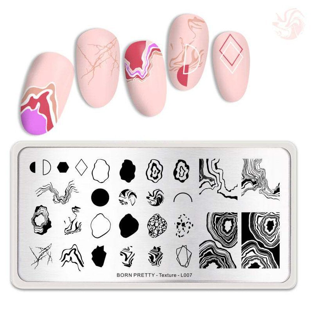 BP Stamping Plate - Texture (07) - Maskscara