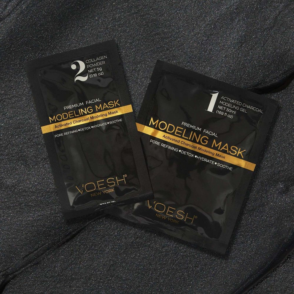 Facial Modeling Mask - Activated Charcoal (1pcs) - Maskscara