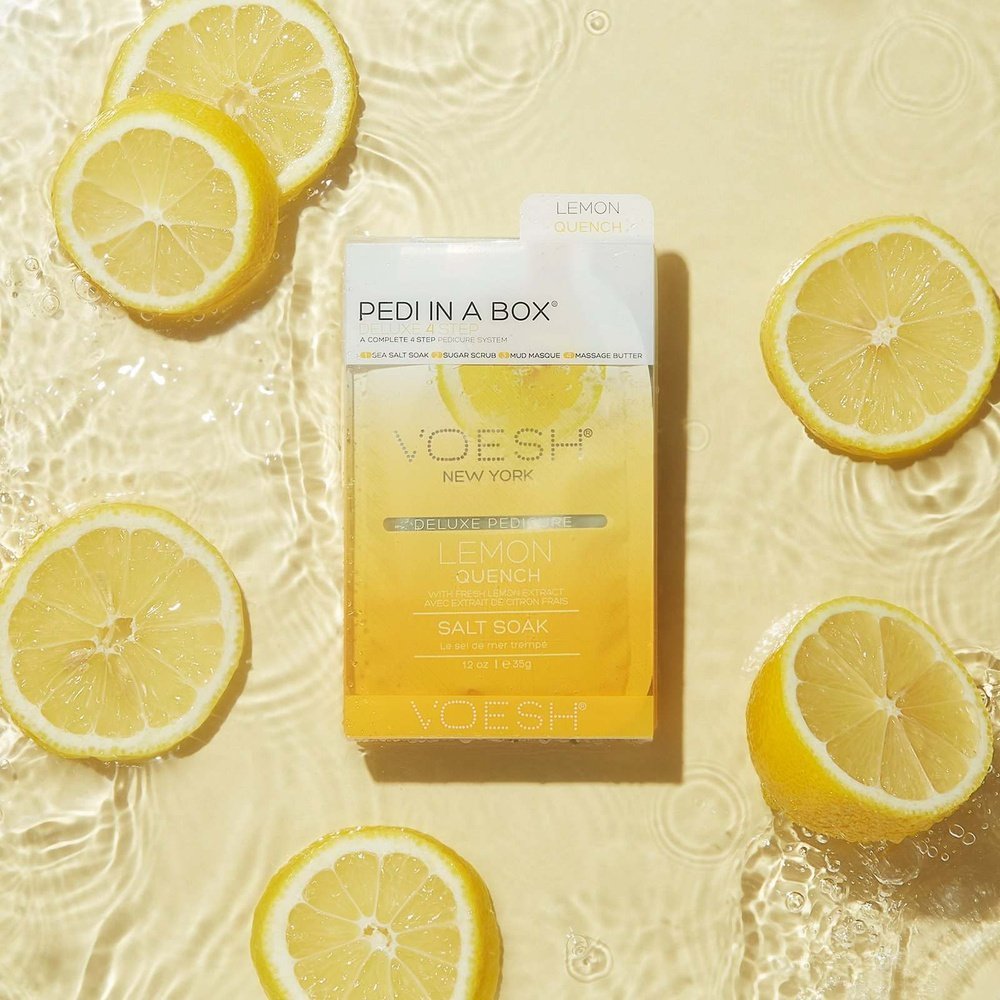 Pedi in a Box (4 Step) Lemon Quench - Maskscara