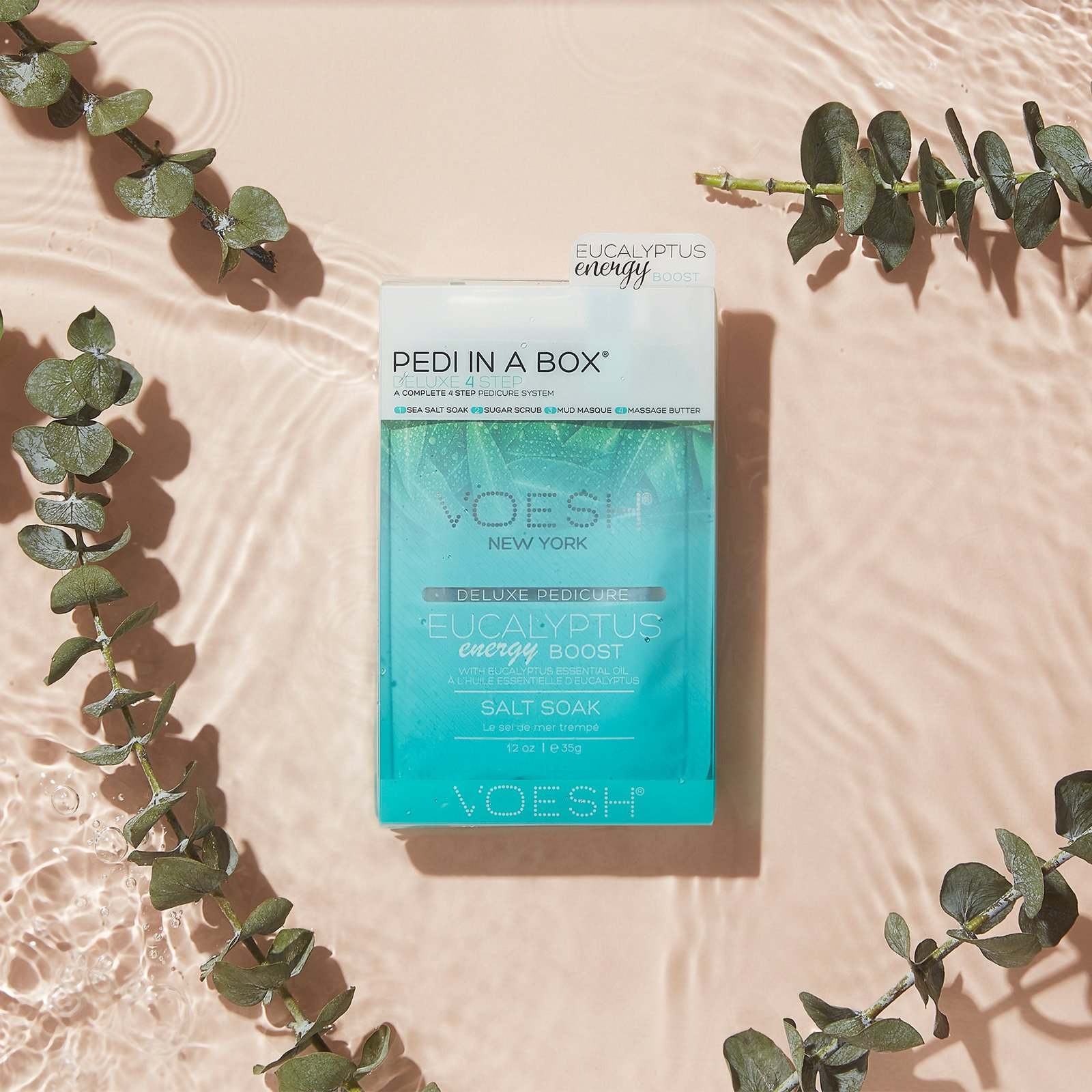 Pedi in a Box (4 Step) Eucalyptus Energy Boost - Maskscara