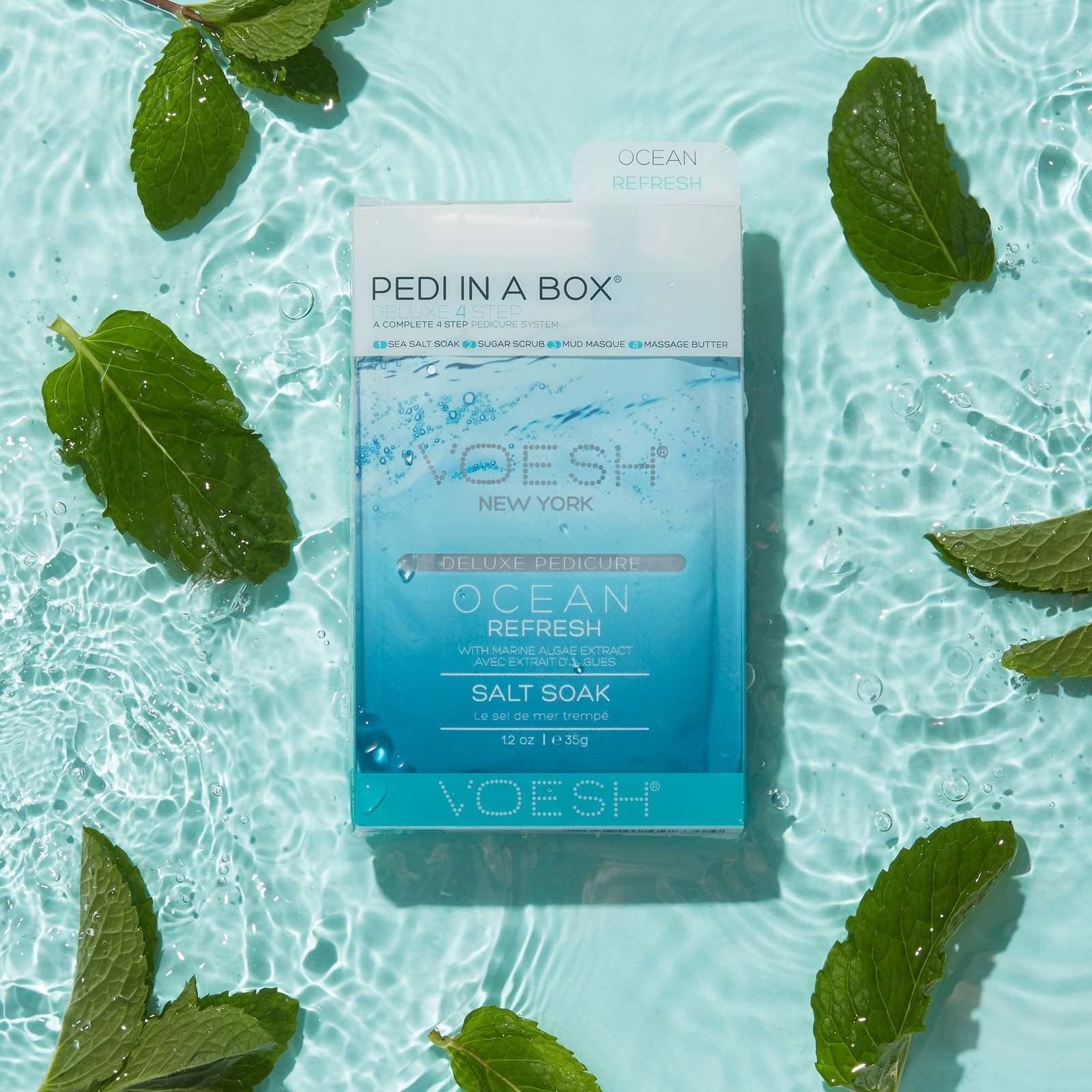 Pedi in a Box (4 Step) Ocean Refresh - Maskscara