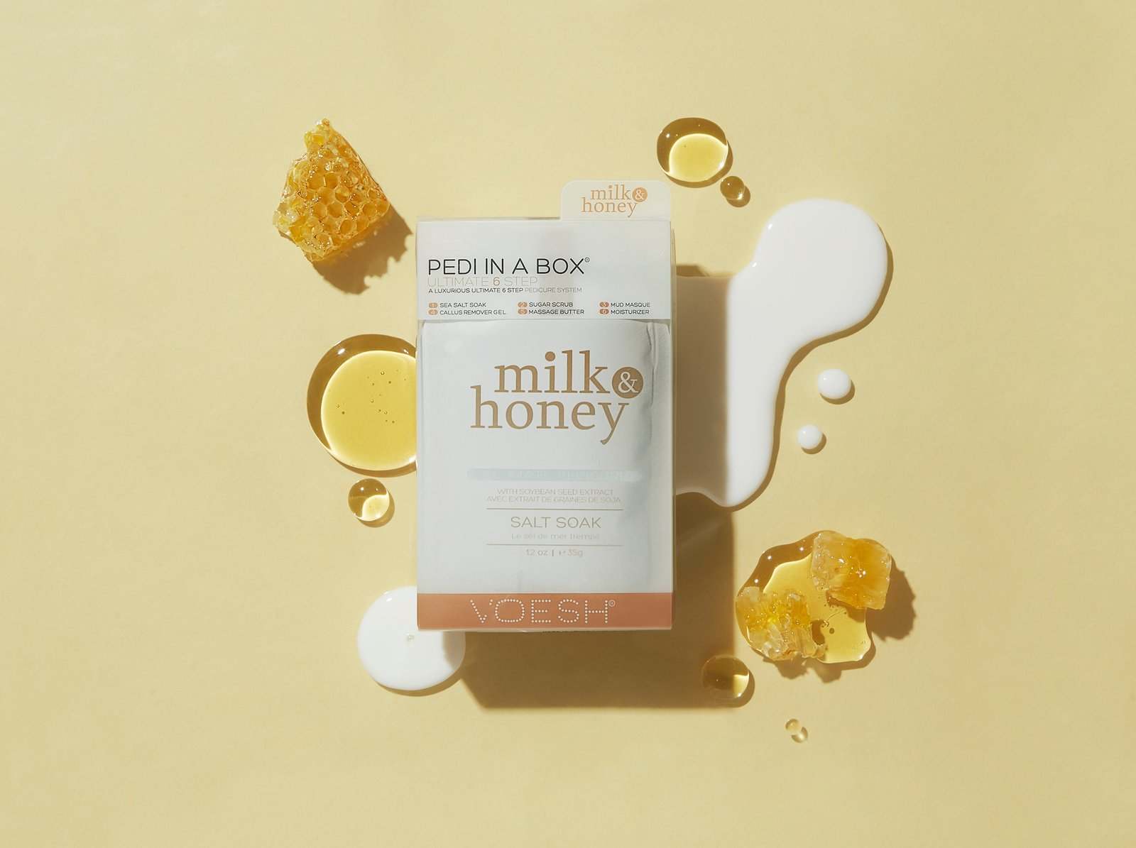 Pedi in a Box (Ultimate 6 Step) Milk & Honey - Maskscara