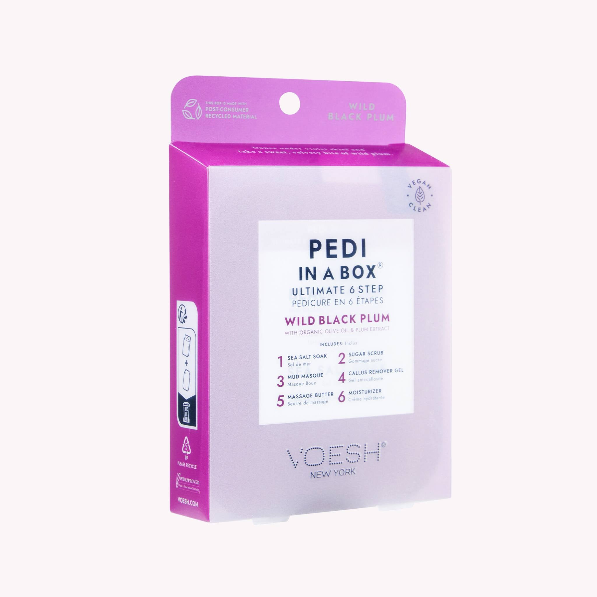 Pedi in a Box Ultimate 6 Step - Wild Black Plum