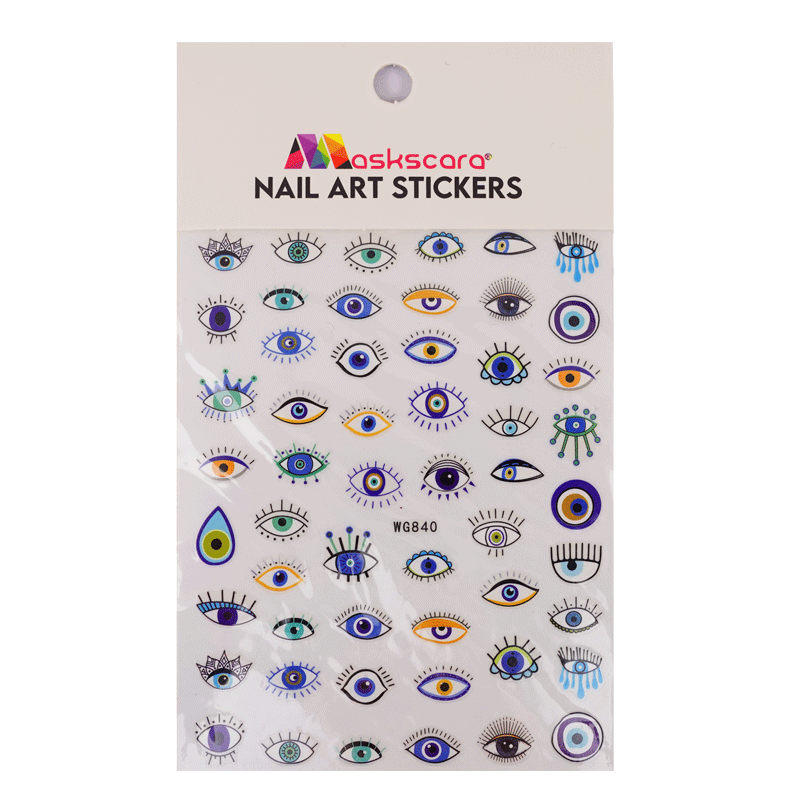 Nail Art Sticker - Eyes - Maskscara