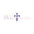 Silver Cross Gems (5 Pcs) - Maskscara