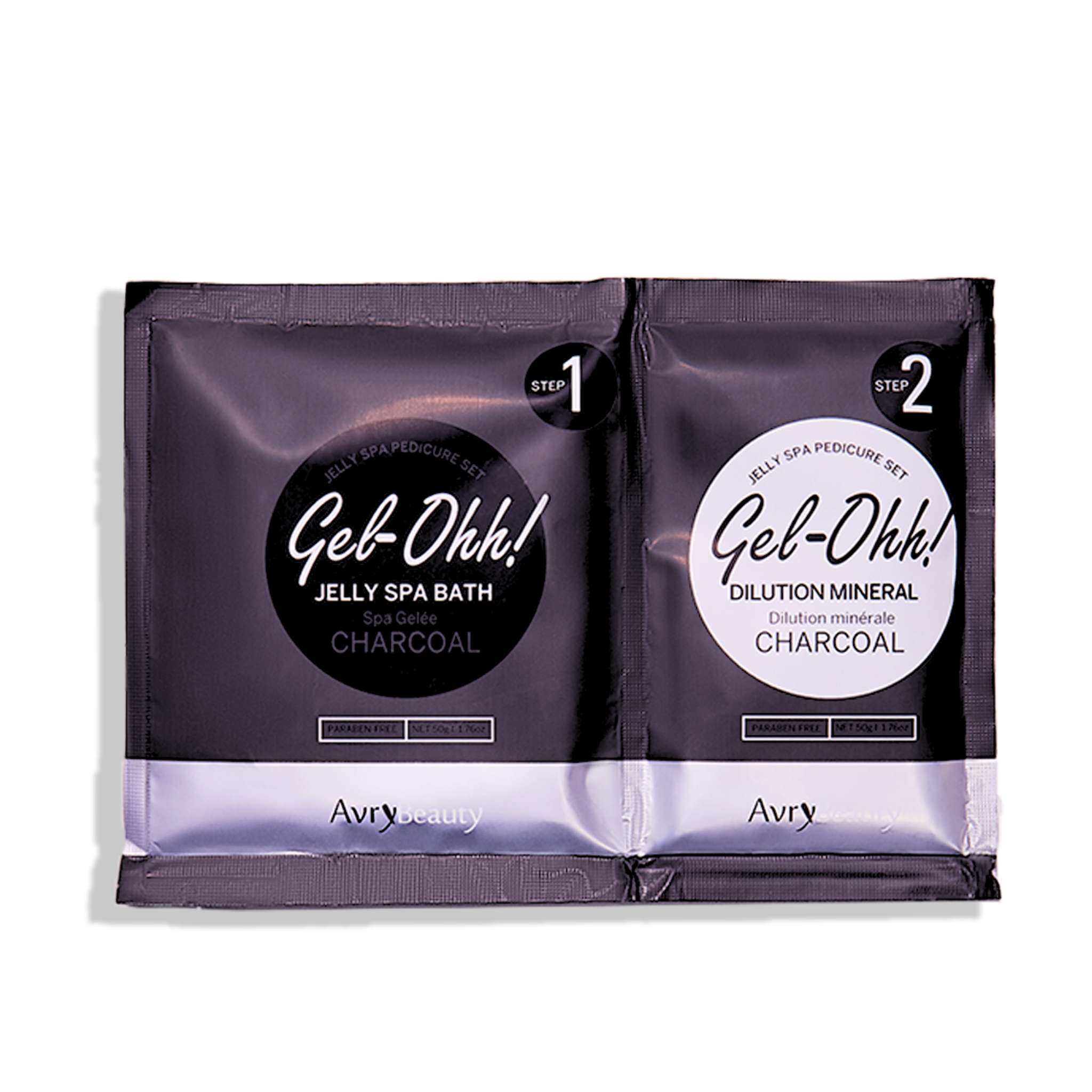 Avry Beauty Gel-Ohh Jelly Spa Pedi Bath - Charcoal - Maskscara