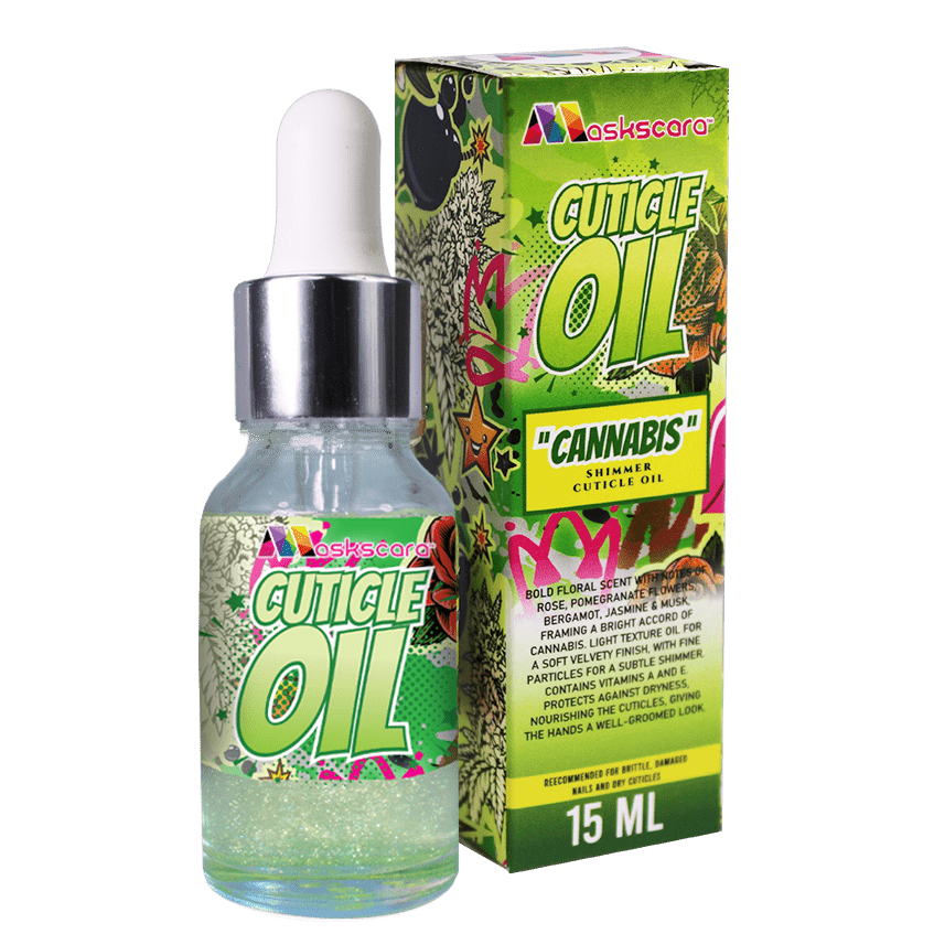 Shimmer Firming Cuticle Oil - Cannabis - Maskscara